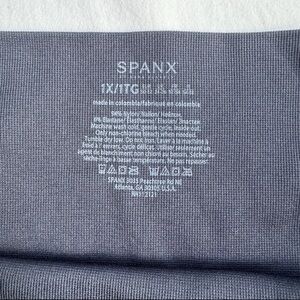 SPANX shapewear Capri leggings women’s plus size 1x black pull on stretch NWOT